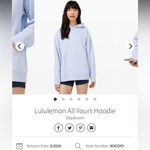 Lululemon All Yours Hoodie